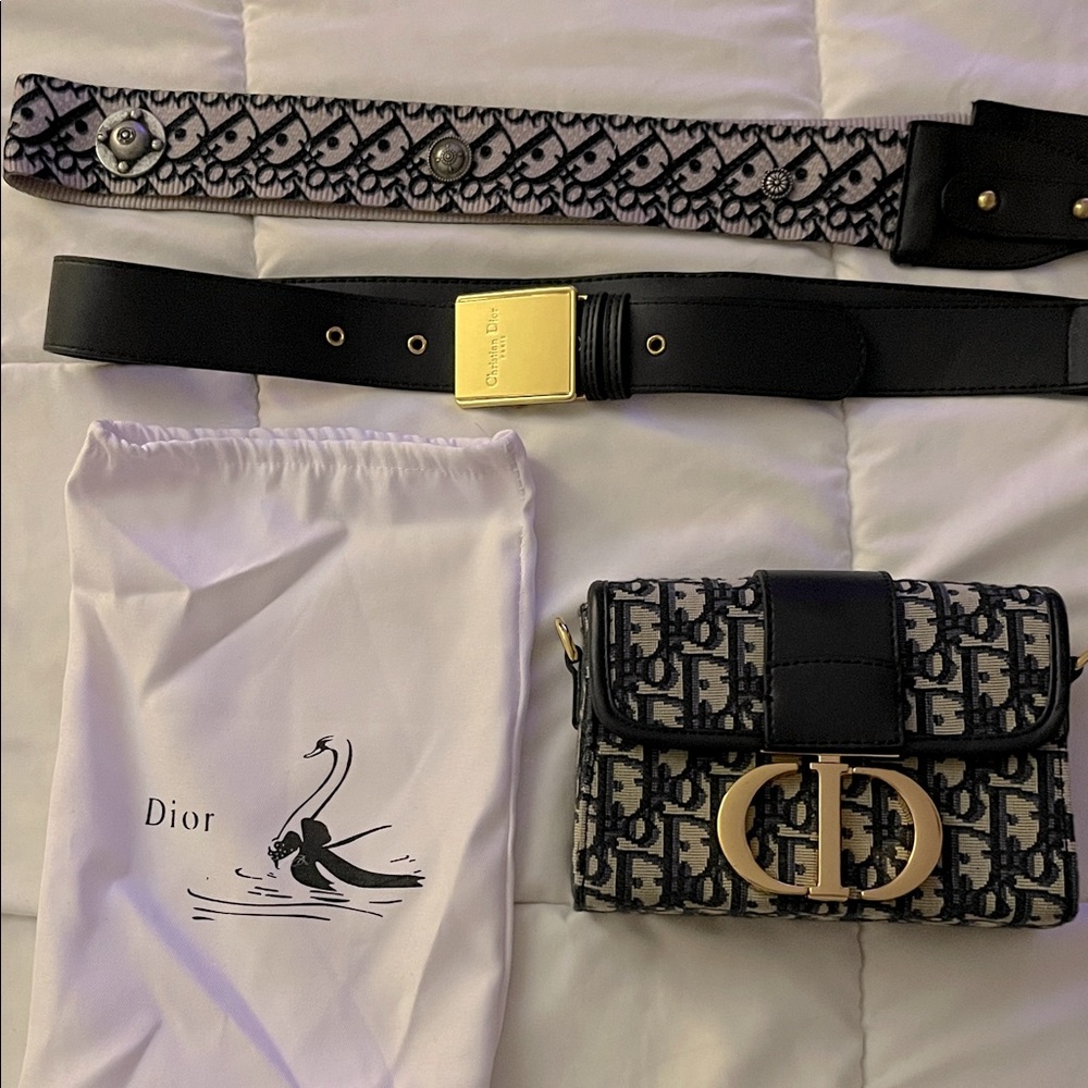 Brand new blue /grey crossbody